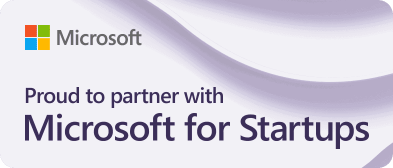 Microsoft for Startups partner badge